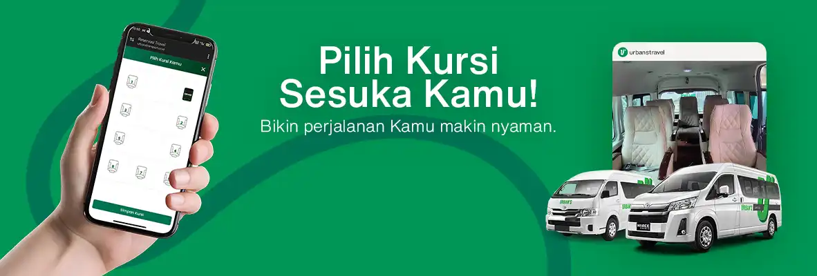 pilih kursi sesuai keinginan