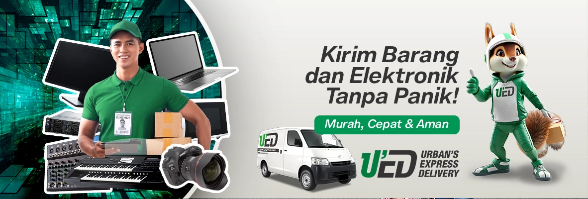 UED kirim Barang Elektronik