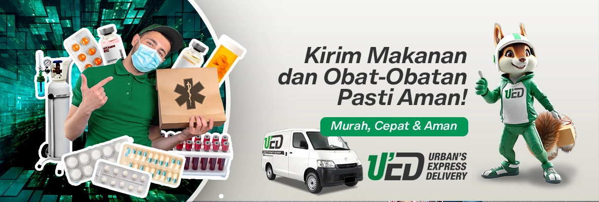 UED Kirim Makan dan Obat-obatan